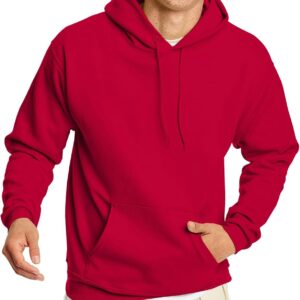 Hoodie, Midweight Fleece, Pullover Hooded Sweatshirt for Men