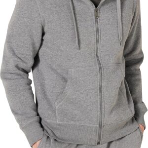 Men's Full-Zip Fleece Hoodie Sweatshirt (Available in Big & Tall)