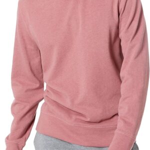 Men's Long-Sleeve Lightweight French Terry Crewneck Sweatshirt